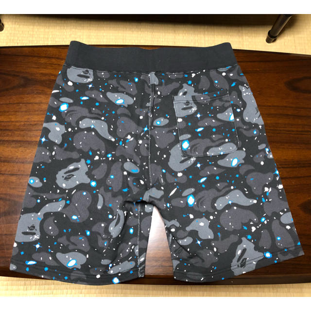 bape space camo shorts