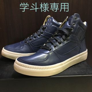 ディーゼル(DIESEL)の【新品】ディーゼル[ディーゼル]レザースニーカーS-SPAAKMID40.5(スニーカー)