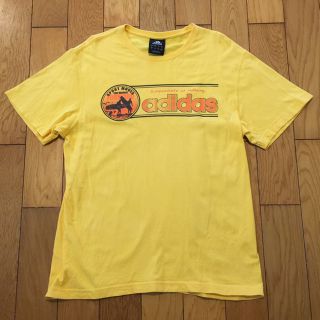 アディダス(adidas)のアディダス adidas Tシャツイエロー  (Tシャツ/カットソー(半袖/袖なし))