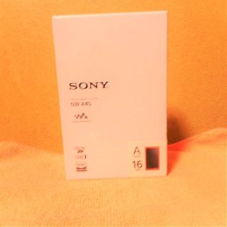 ソニー(SONY)のトワイライトレッド ウォークマン 本体 Aシリーズ 16GB ハイレゾ対応(ポータブルプレーヤー)