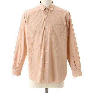 コモリ(COMOLI)の18SS 新品 COMOLI コモリシャツ サイズ4 サンドピンク(シャツ)