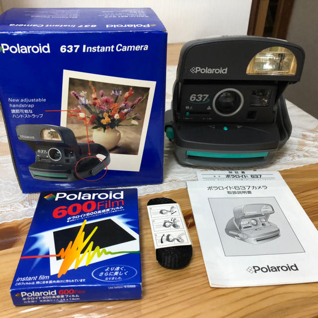 ポラロイド期間最終お値下げ ❗️Polaroid 637 箱、説明書付きの通販