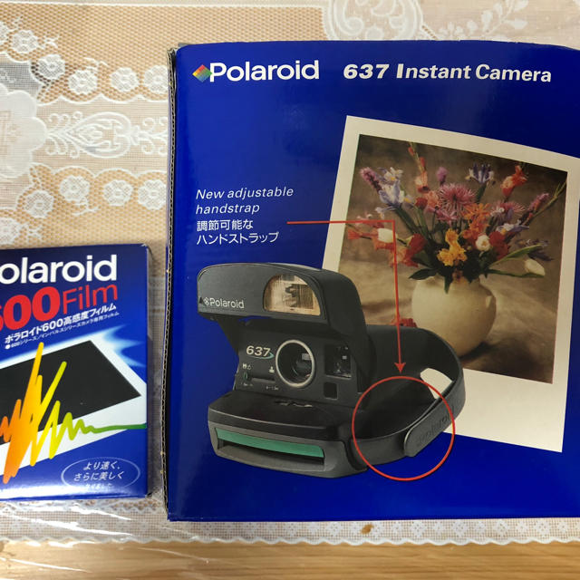 ポラロイド期間最終お値下げ ❗️Polaroid 637 箱、説明書付きの通販