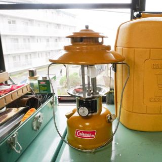 コールマン(Coleman)の超希少  美品 コールマン ゴールドボンド 228H ビッグハット(ライト/ランタン)