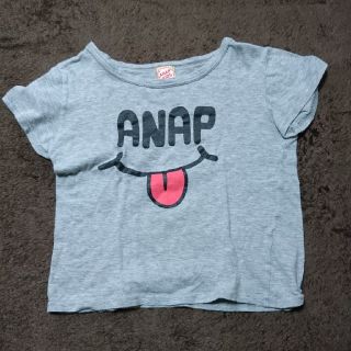 アナップキッズ(ANAP Kids)の★ANAP＊ちびTシャツ＊グレー＊110㎝(その他)