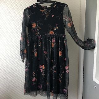 ザラキッズ(ZARA KIDS)のザラキッズ  花柄ワンピース🎀値下げ(ワンピース)