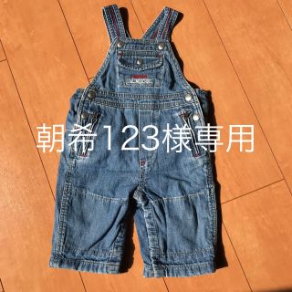 ベビーギャップ(babyGAP)のBABY GAP オーバーオールサイズ6〜12ヶ月(カバーオール)