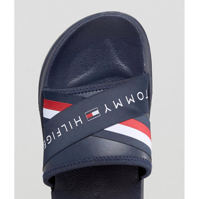 TOMMY HILFIGER(トミーヒルフィガー)の【 28-29cm】Tommy Hilfiger ロゴ サンダル トミー メンズの靴/シューズ(サンダル)の商品写真