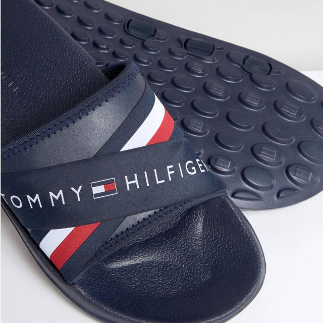 TOMMY HILFIGER(トミーヒルフィガー)の【 28-29cm】Tommy Hilfiger ロゴ サンダル トミー メンズの靴/シューズ(サンダル)の商品写真