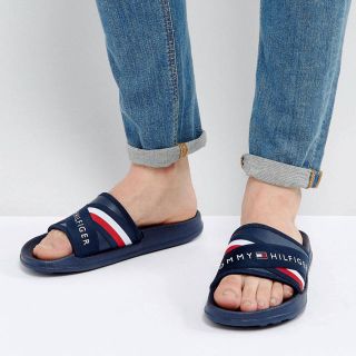 トミーヒルフィガー(TOMMY HILFIGER)の【 28-29cm】Tommy Hilfiger ロゴ サンダル トミー(サンダル)