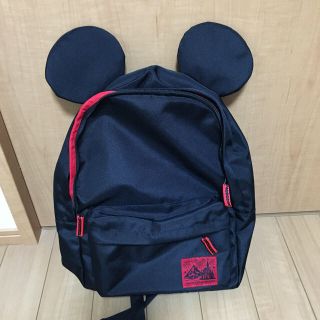 ディズニー(Disney)の【マオ様専用】ディズニー リュック 耳付き バックパック ブラック 大人サイズ(リュック/バックパック)