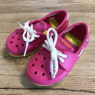 クロックス(crocs)の美品★クロックス サンダル シューズ size8(サンダル)