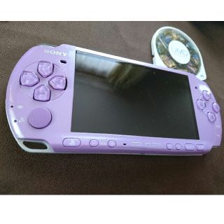 プレイステーションポータブル(PlayStation Portable)のPSP 3000 パープル(携帯用ゲーム機本体)