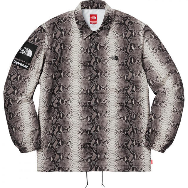 Supreme The NorthFace Snakeskin コーチジャケット