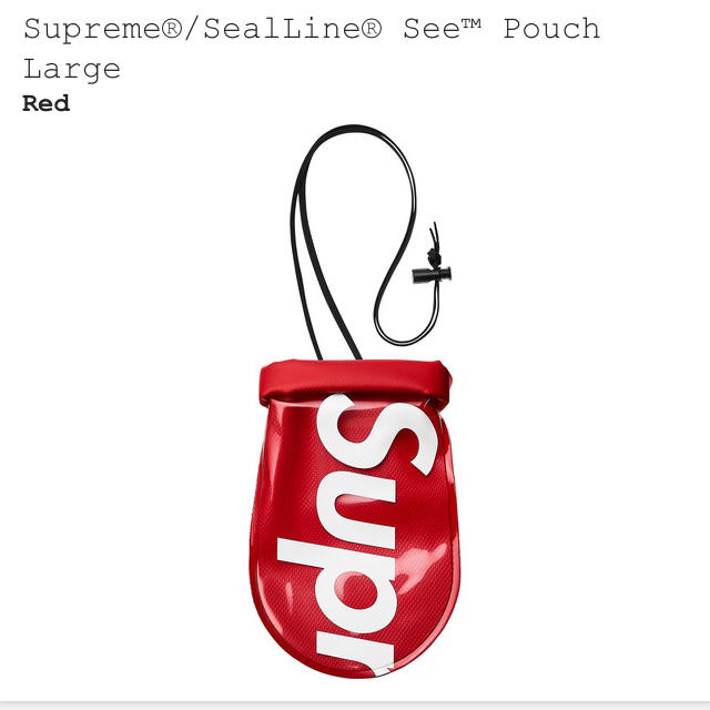 Supreme sealline see pouch large ポーチ