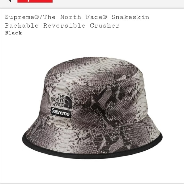 Supreme TNF snakeskin crusher