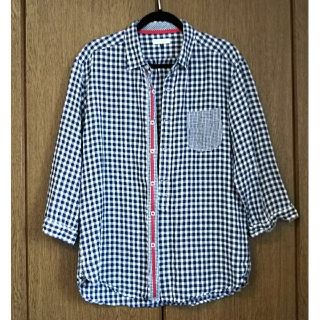 アーヴェヴェ(a.v.v)のa.v.v HOMME 七分袖 シャツ メンズ XLサイズ【中古】(Tシャツ/カットソー(七分/長袖))