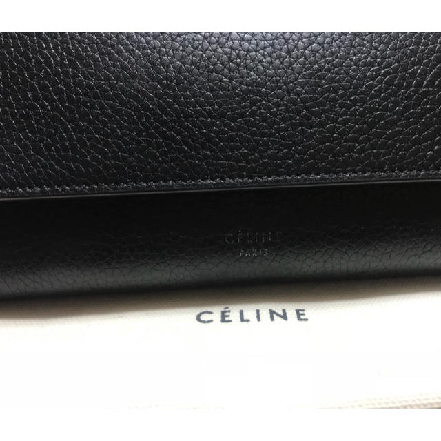 celine(セリーヌ)のセリーヌ 長財布 黒 レディースのファッション小物(財布)の商品写真