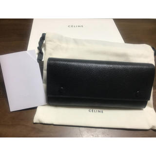 セリーヌ(celine)のセリーヌ 長財布 黒(財布)