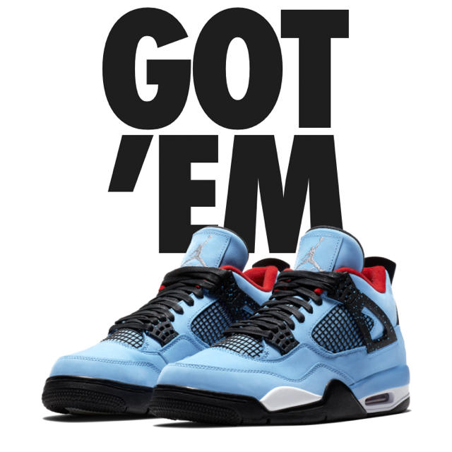 NIKE AIR JORDAN 4 TRAVIS SCOTT 25cm