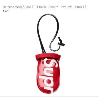 シュプリーム(Supreme)のSupreme SealLine See Pouch Small　ポーチ 赤(その他)