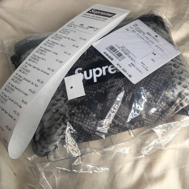 即日 Supreme north Duffle Bag ダッフル