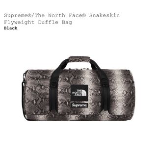 シュプリーム(Supreme)のSupreme TNF Snakeskin Duffle Bag(ボストンバッグ)