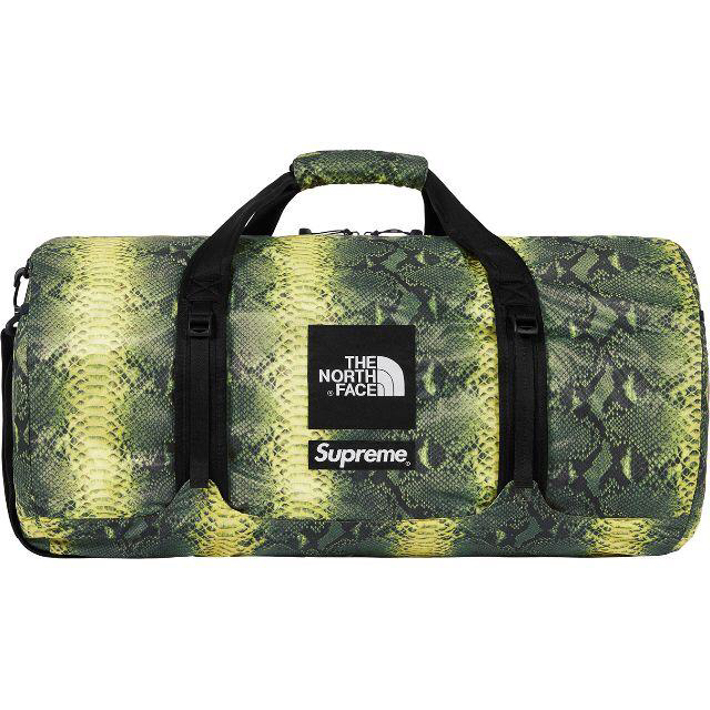 Supreme North Face Snakeskin Duffle Bag