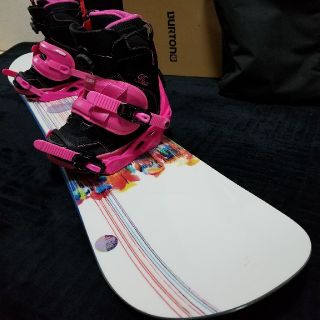 バートン(BURTON)の42ワックス塗って発送もできます！BURTON JOINT エントリーセット(ボード)