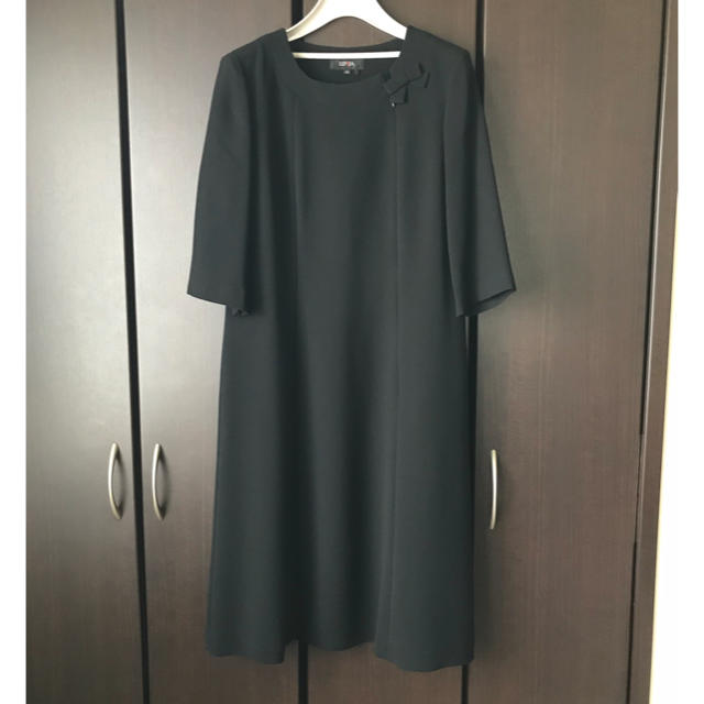 しまむら(シマムラ)のフォーマル 礼服 ワンピース カバンセット レディースのフォーマル/ドレス(礼服/喪服)の商品写真
