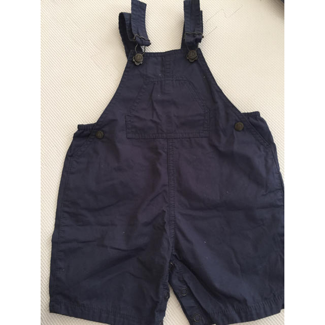 PETIT BATEAU(プチバトー)のオーバーオール キッズ/ベビー/マタニティのキッズ服男の子用(90cm~)(その他)の商品写真