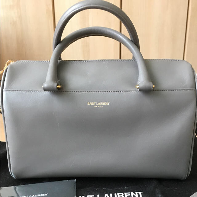 Saint Laurent - サンローラン ベイビーダッフル グレー 2WAY バック ミニの通販 by みぃ's shop｜サンローランならラクマ