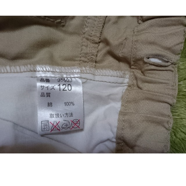 WAMWAM(ワムワム)のWAM WAM ハーフカーゴパンツ 120cm キッズ/ベビー/マタニティのキッズ服男の子用(90cm~)(パンツ/スパッツ)の商品写真