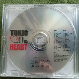 TOKIO - TOKIO 20th HEART 初回限定盤ビデオクリップDVD付の通販 by