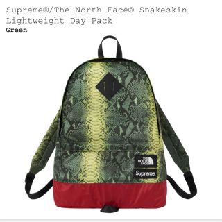 シュプリーム(Supreme)のSUPREME TNF Snake Lightweight Day Pack(バッグパック/リュック)