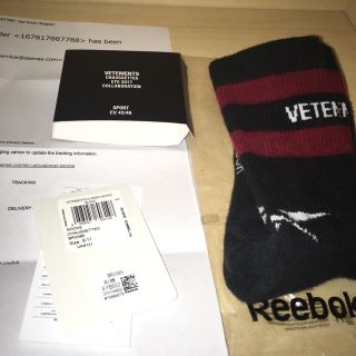 バレンシアガ(Balenciaga)のVetements socks ヴェトモン  靴下 ソックス(ソックス)