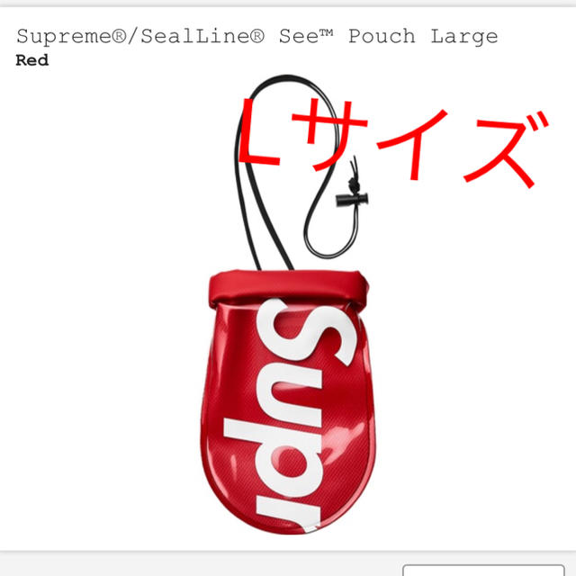 supreme 18ss ポーチ largeサイズのサムネイル