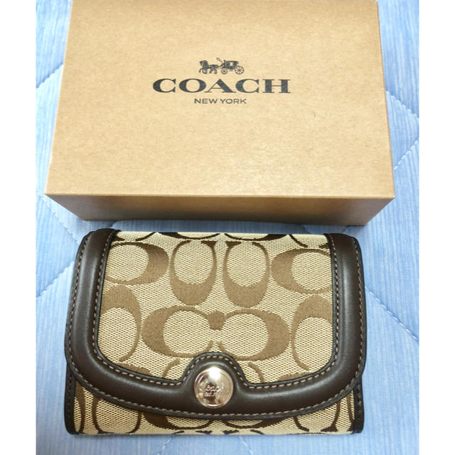 COACH(コーチ)の週末セール新品) COACHコーチ財布3つ折 レディースのファッション小物(財布)の商品写真