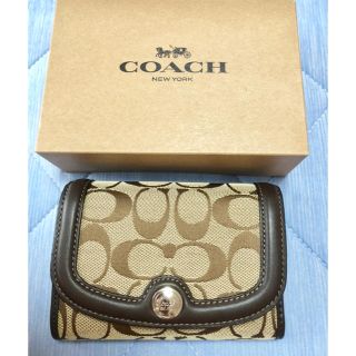 コーチ(COACH)の週末セール新品) COACHコーチ財布3つ折(財布)