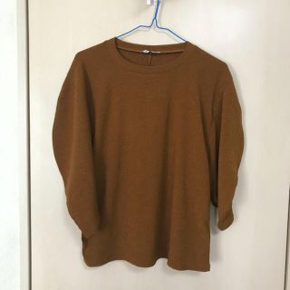 ザラ(ZARA)のZARA テラコッタトップス(カットソー(半袖/袖なし))