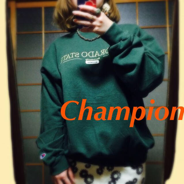 Champion(チャンピオン)のChampion トレーナー♡ レディースのトップス(トレーナー/スウェット)の商品写真