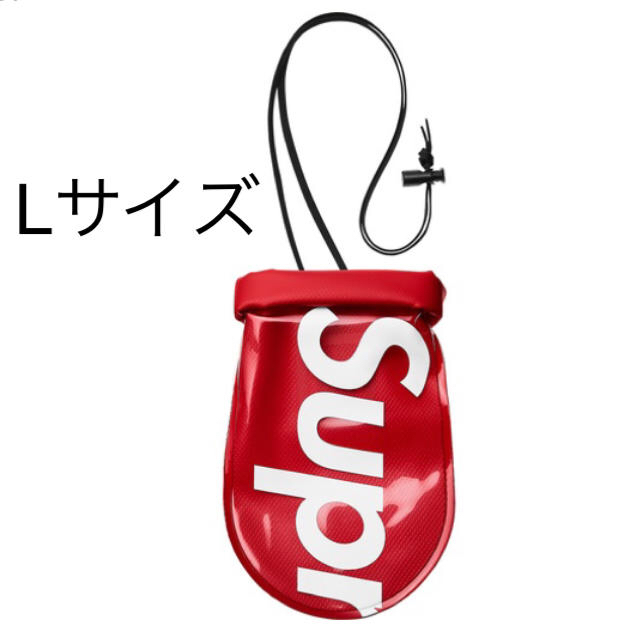 supreme see pouch 赤 large