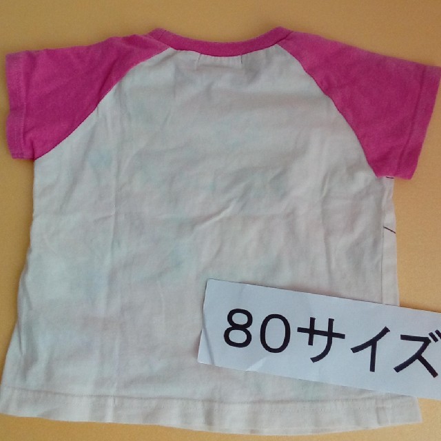 BANDAI(バンダイ)のバンダイ　アンパンマン　Ｔシャツ　８０サイズ キッズ/ベビー/マタニティのベビー服(~85cm)(Ｔシャツ)の商品写真