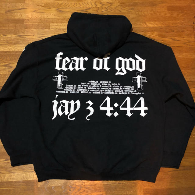 FEAR OF GOD(フィアオブゴッド)のFEAR OF GOD JAY-Z パーカー FOG essentials メンズのトップス(パーカー)の商品写真