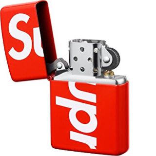 シュプリーム(Supreme)の新品未使用 Supreme Logo Zippo Red ジッポ シュプリーム(タバコグッズ)