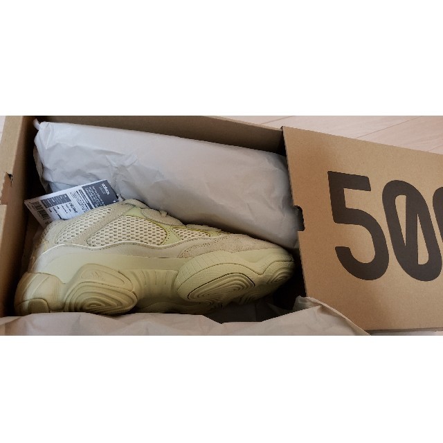 adidas(アディダス)のYeezy 500 Yellow Moon 27.5 メンズの靴/シューズ(スニーカー)の商品写真