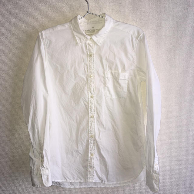 MUJI (無印良品)(ムジルシリョウヒン)の定番 白シャツ レディースのトップス(シャツ/ブラウス(長袖/七分))の商品写真