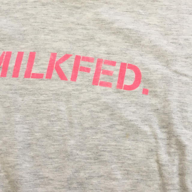 MILKFED.(ミルクフェド)のピンクロゴ♡MILKFED Tシャツ レディースのトップス(Tシャツ(半袖/袖なし))の商品写真