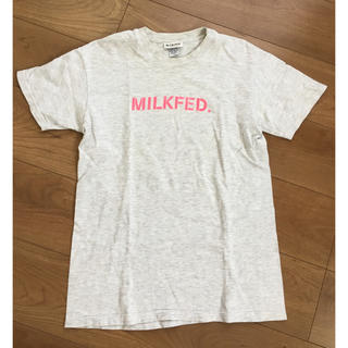 ミルクフェド(MILKFED.)のピンクロゴ♡MILKFED Tシャツ(Tシャツ(半袖/袖なし))