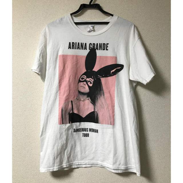 高級素材使用ブランド アリアナグランデTシャツ - 海外アーティスト 